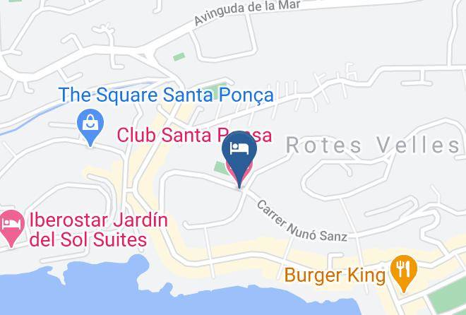 Baleares - Club Santa Ponsa Maps