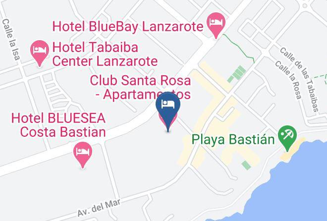 Las Palmas - Alojamientos Santa Rosa Maps