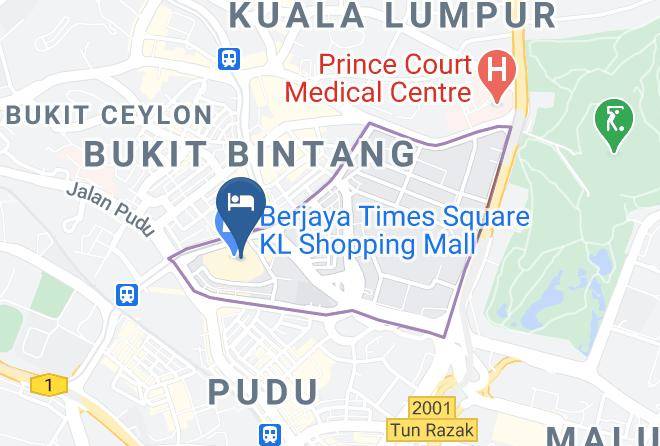 Kuala Lumpur - Club Saud Berjaya Times Square Maps