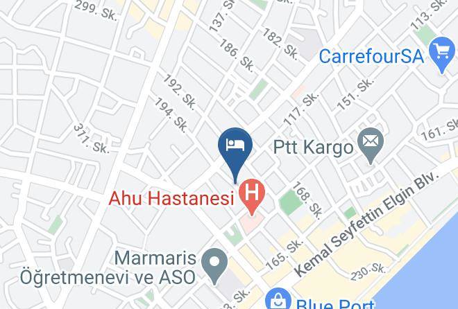 Marmaris - Club Seven Hotel Maps