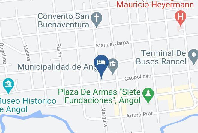 Malleco Province - Club Social Angol Maps