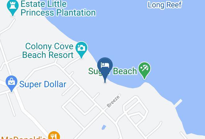 Saint Croix - Club St Croix Beach & Tennis Resort Maps