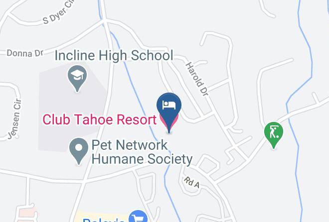 Washoe - Club Tahoe Resort Maps
