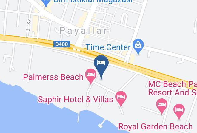 Konakli - Club Tess Hotel Maps