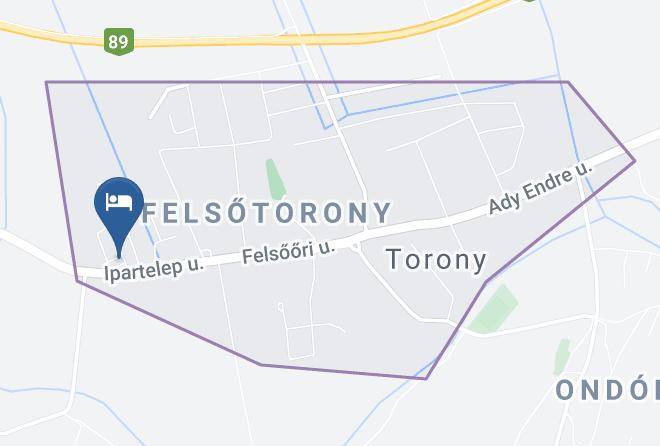 Torony - Club Torony Hotel Maps