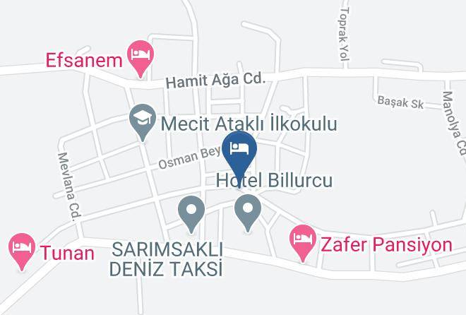 Ayvalik - Club Urgenc Hotel Sarimsakli Maps