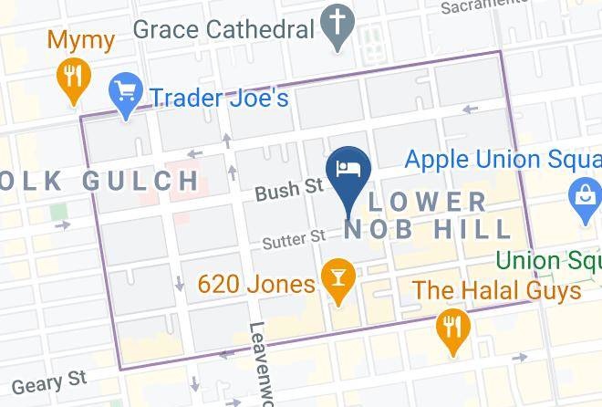 San Francisco - Club Wyndham Canterbury Maps