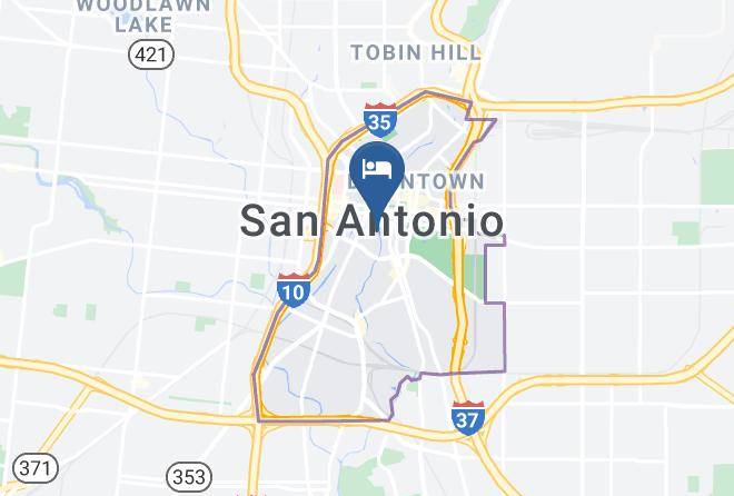 Bexar - Club Wyndham La Cascada Maps
