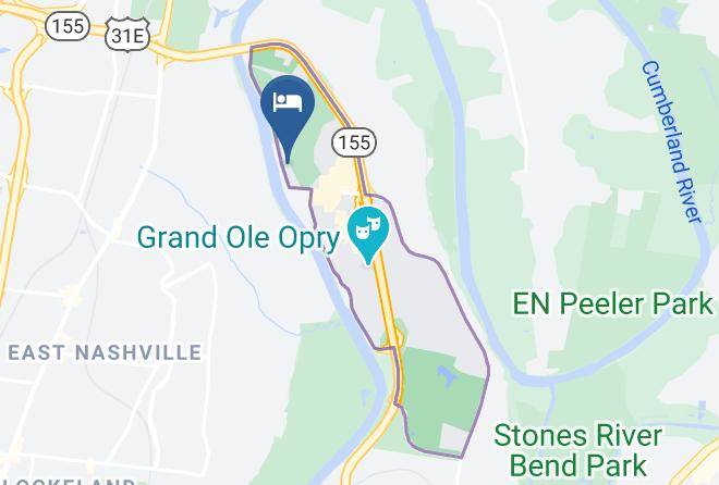 Club Wyndham Nashville Map