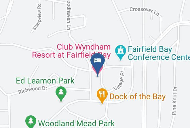 Van Buren - Club Wyndham Resort At Fairfield Bay Maps