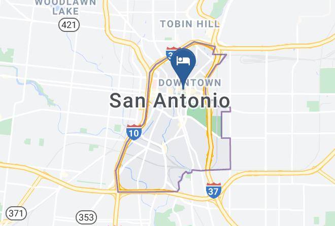 Bexar - Club Wyndham Riverside Suites Maps