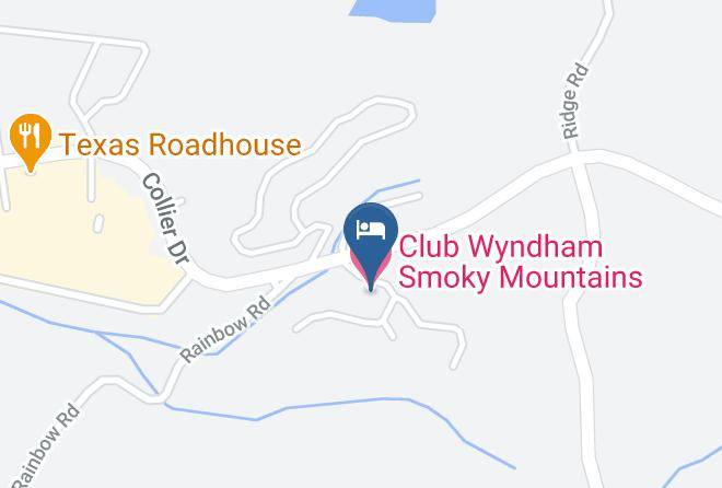 Sevier - Club Wyndham Smoky Mountains Maps