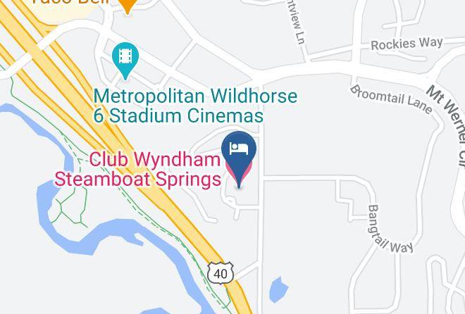 Routt - Club Wyndham Steamboat Springs Maps