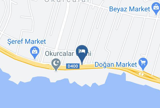 Okurcalar - Club Yildiz Beach Maps