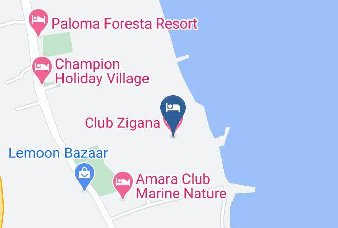 Antalya - Club Zigana Maps
