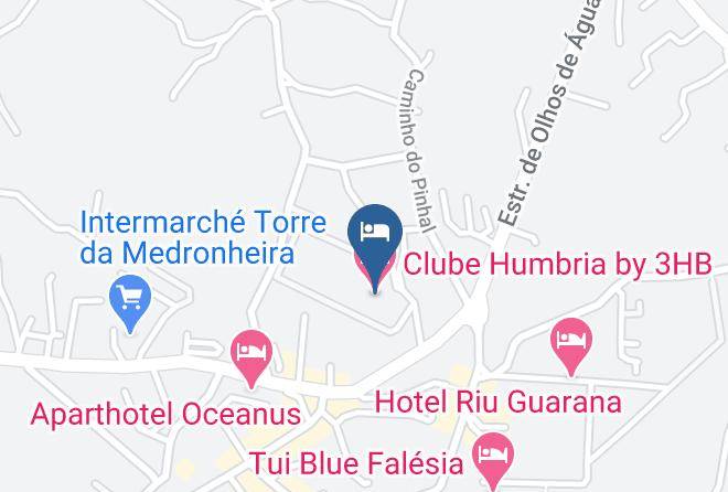 Albufeira - 3hb Clube Humbria Maps