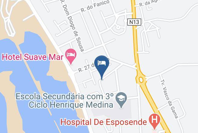 Esposende - Clube Pinhal Da Foz Maps