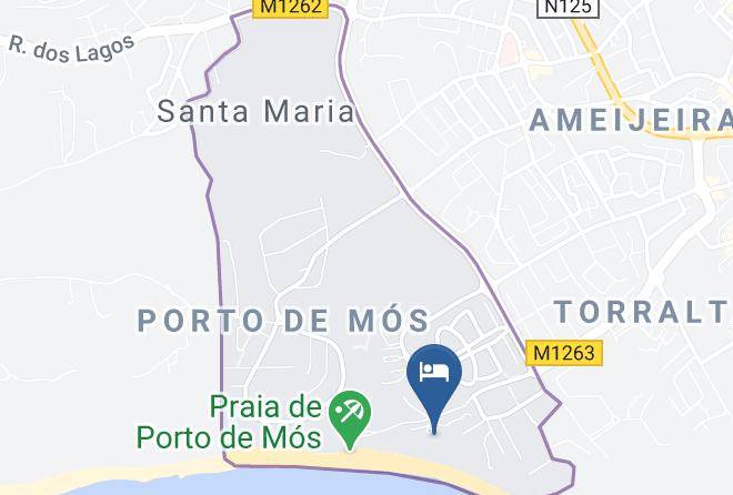 Lagos - Clube Porto De Mos Maps