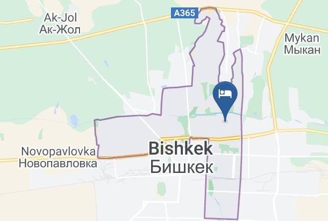 Bishkek - Club Hotel Flagman Maps