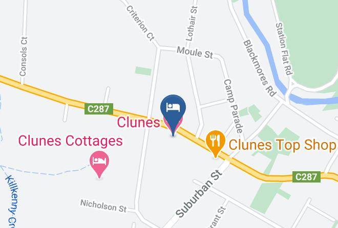 Hepburn - Clunes Motel Maps
