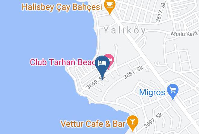 Didim - Clup Tarhan Tatil Koyu Maps