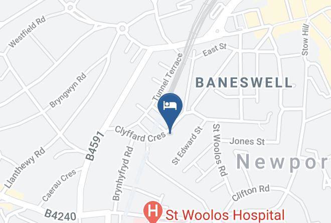 Newport - Clyffard Lodge By Staybc Maps