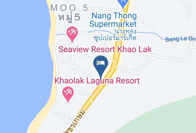Amphoe Takua Pa - C Nior Bungalows Maps