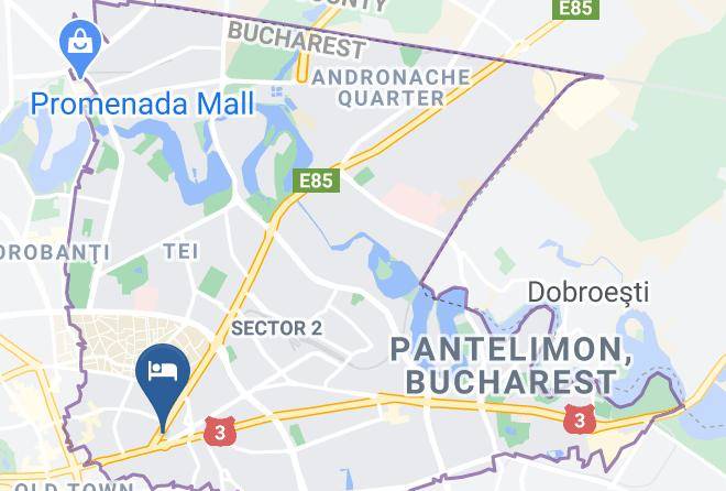 Bucharest - Conacul Coroanei Boutique Hotel De Lux Maps