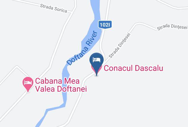 Valea Doftanei - Conacul Dascalu Maps