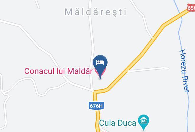 Conacul Maldar Map
