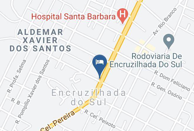 Encruzilhada Do Sul - Conceicao Palace Hotel Maps