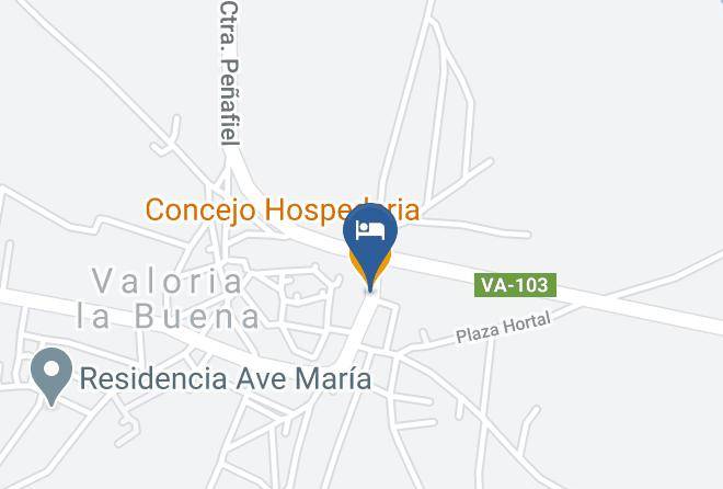 Valladolid - Concejo Hospederia Maps