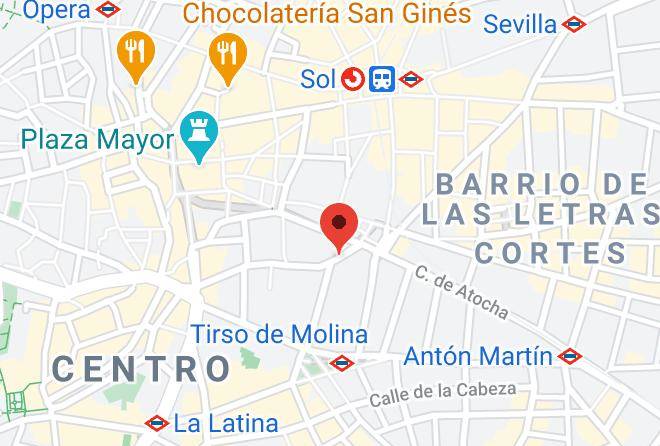 Madrid - Concepcion Jeronima Maps