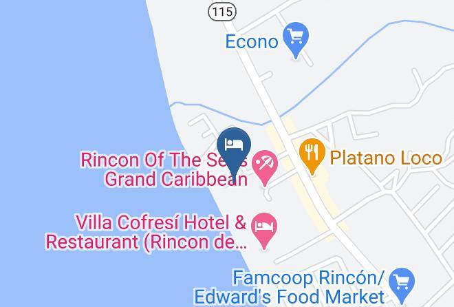 Concha Azul Rincon Map
