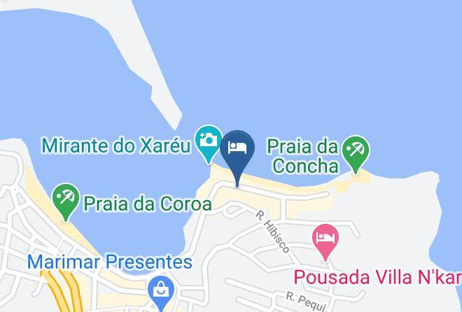 Concha Tropical Flat Map