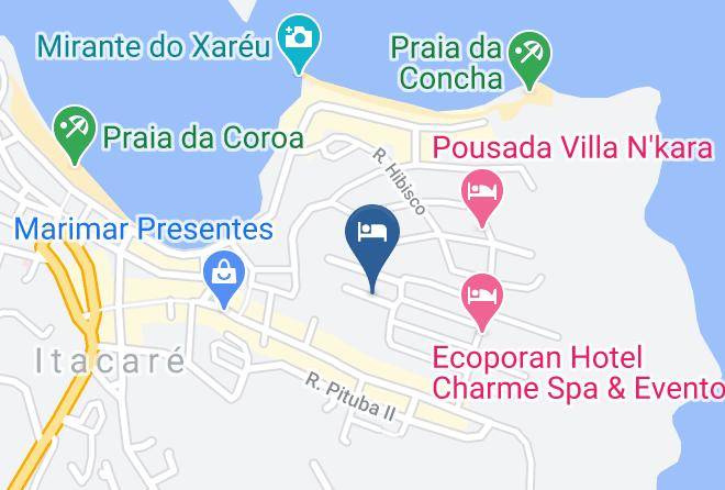Conchas Do Mar Residence Map