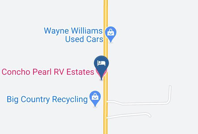 Tom Green - Concho Pearl Rv Estates Maps