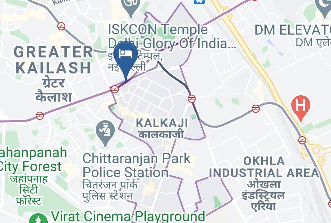 Kalkaji - Conclave Inn Maps