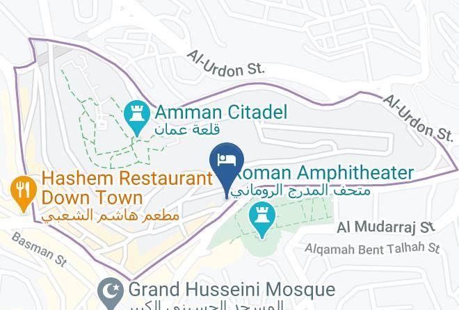 Amman - Concord Hotel Maps