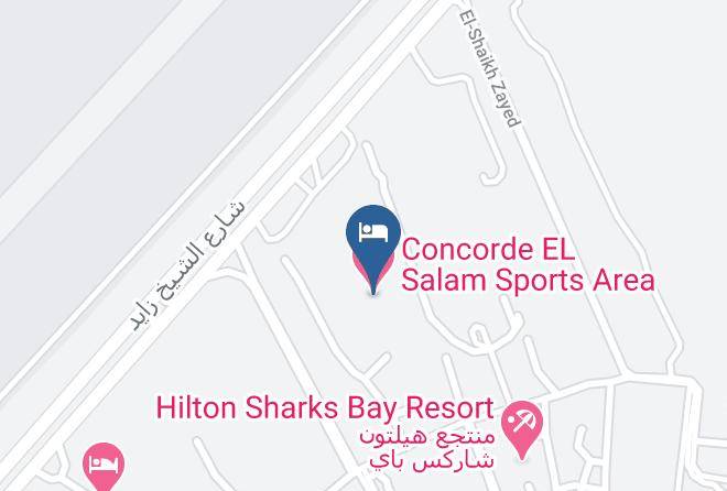 Sharm El Sheikh - Concorde El Salam Sports Area Maps