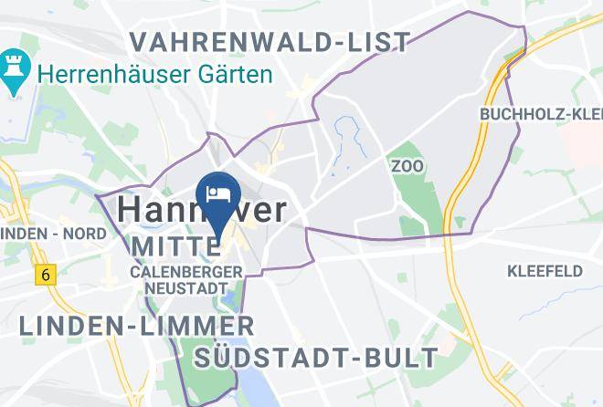 Stadt Hannover - Concorde Hotel Am Leineschloss Maps
