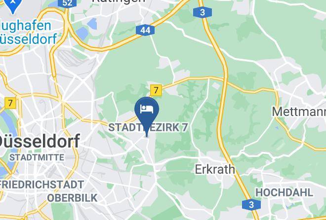 Dusseldorf - Concorde Hotel Ascot Maps