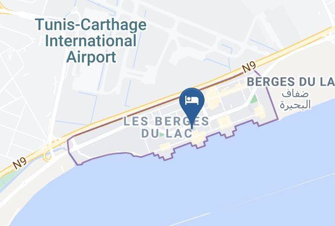 Tunis - Concorde Hotel Paris Maps