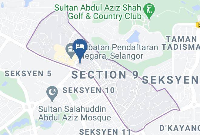 Petaling - Concorde Hotel Shah Alam Maps