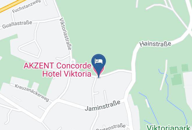 Hochtaunuskreis - Akzent Concorde Hotel Viktoria Maps