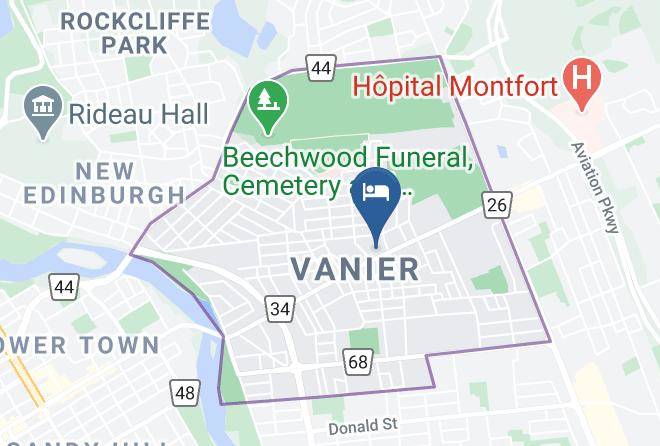 Ottawa - Concorde Motel Maps