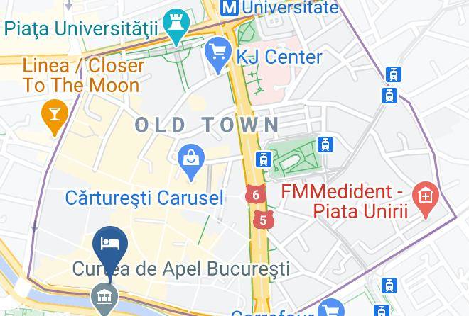 Bucharest - Concorde Old Bucharest Hotel Maps