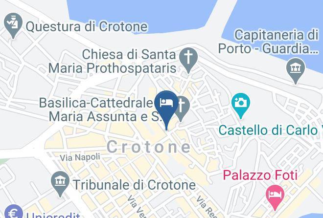 Crotone - Concordia Hotel Maps
