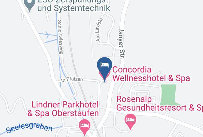 Oberallgau - Concordia Wellnesshotel & Spa Maps