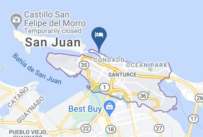 San Juan - Condado Ocean Club Maps